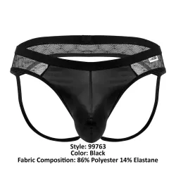 CandyMan Jockstrap Dentelle Hathor Noir